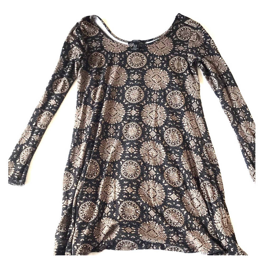 Forever 21 Black + Tan Tunic